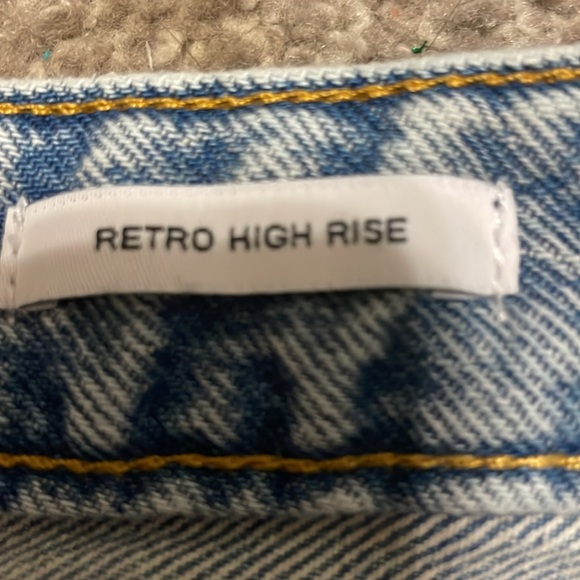 High rise boyshorts distressed streetwear - Picture 3 of 4